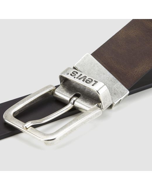 Levi's Brown Reversible Core Belt for men
