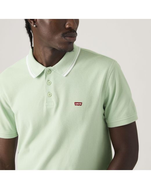 Levi's Green Housemark Polo for men