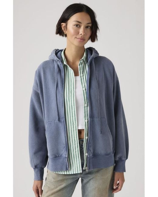 Levi's Blue Vintage Oversized Hoodie
