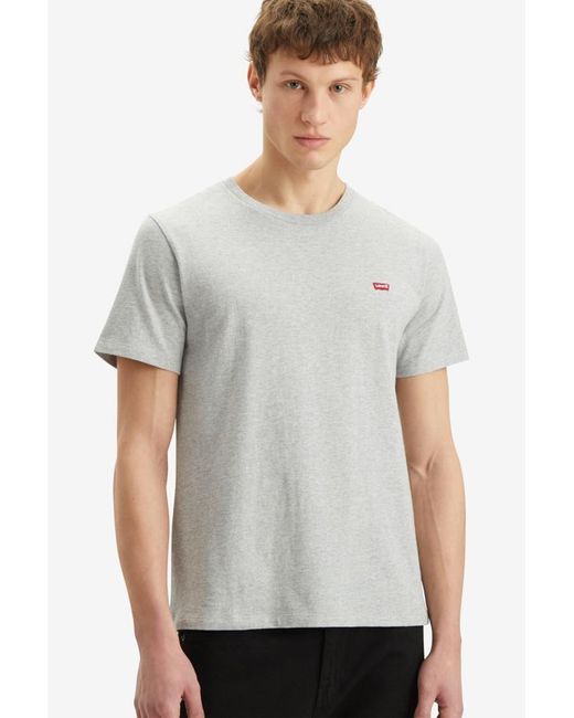 Levi's Black Original Housemark Tee for men