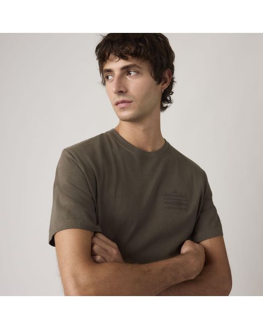 Levi's Brown Relaxed Fit Graphic Tee for men