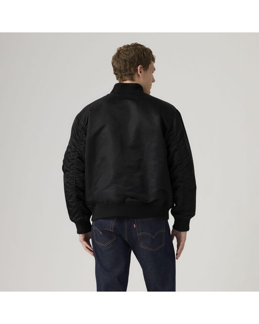 Levi's Bomberjack in het Black voor heren