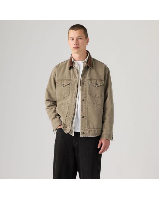 Munroe Trucker Jacket Levi's de hombre de color Natural