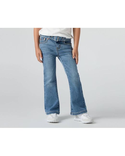Jeans 726 Svasati Con Cintura Per Ragazzi di Levi's in Blue