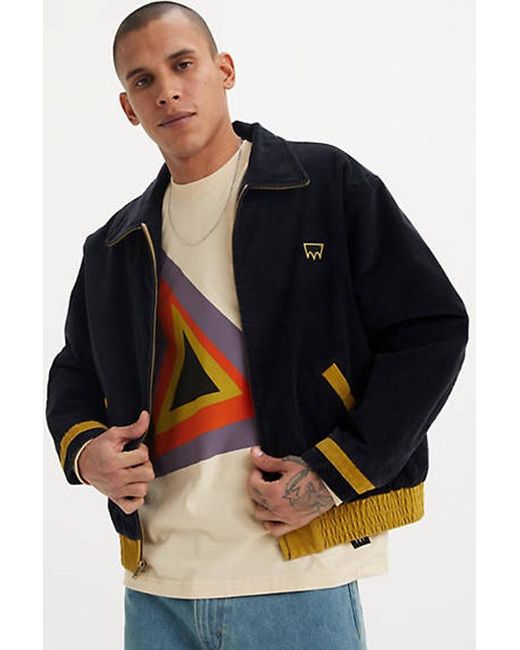 Levi's Skateboarding Gesteppte College Jacke in Blue für Herren