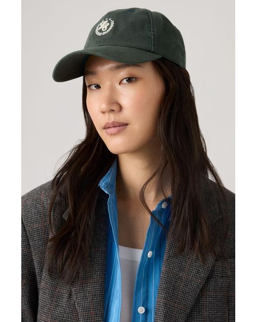 Varsity Baseball Cap Levi's de hombre de color Black