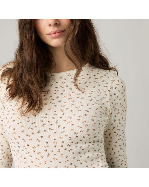 Levi's Natural Hayes Long Sleeve Tee