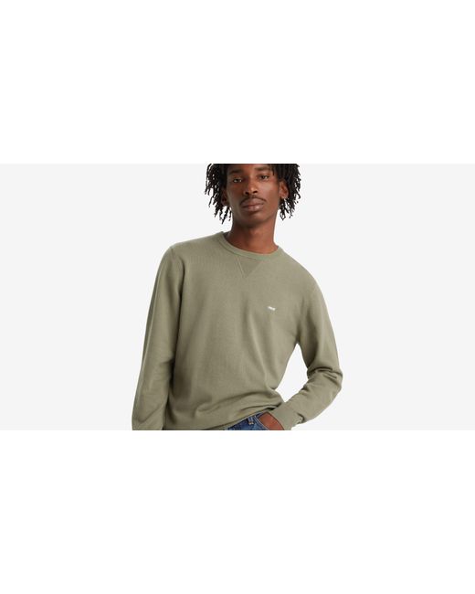 Suéter ligero housemark Levi's de hombre de color Black
