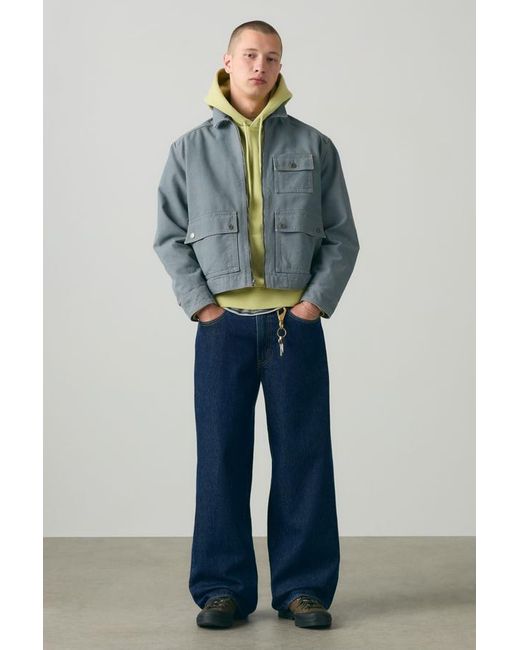 Levi's Blue Baggy Wide Leg Jeans for men