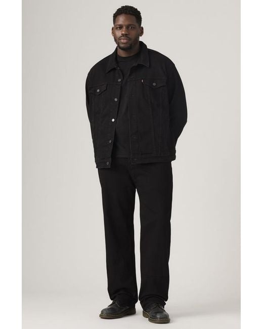 Levi's Black 501 Original Jeans (Big & Tall) for men