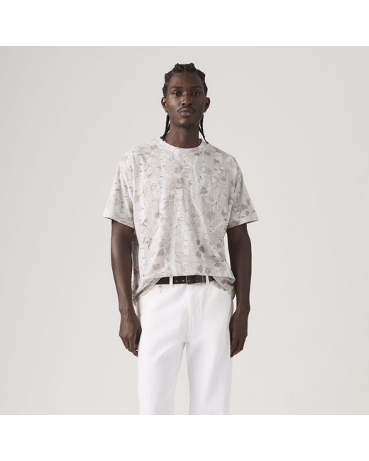 Camiseta Boxy Levi's de hombre de color White