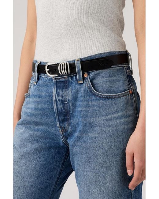 Levi's Blue Lyla Ring Belt