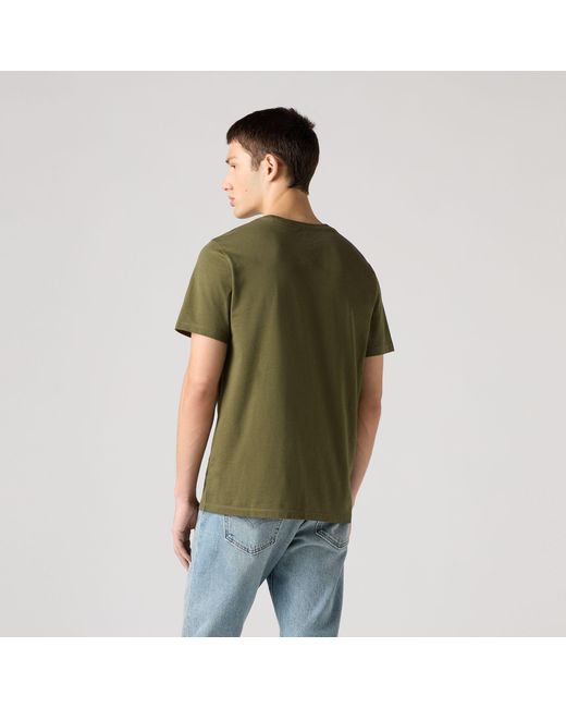 Levi's Original Housemark T Shirt in het Black voor heren