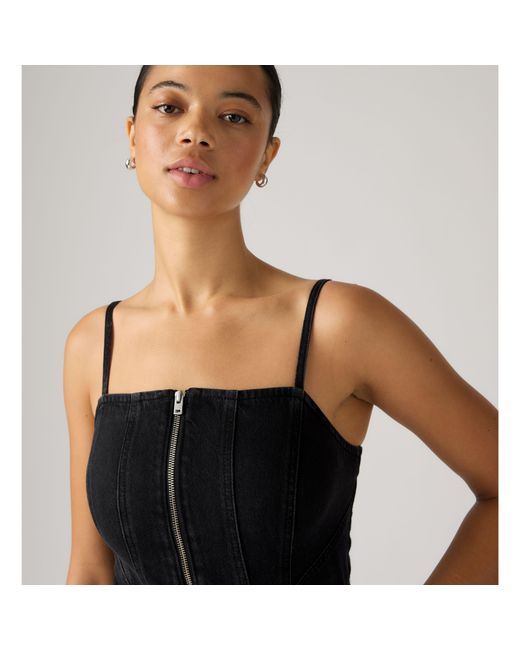 Levi's Blue Lightweight Seamed Jumpsuit