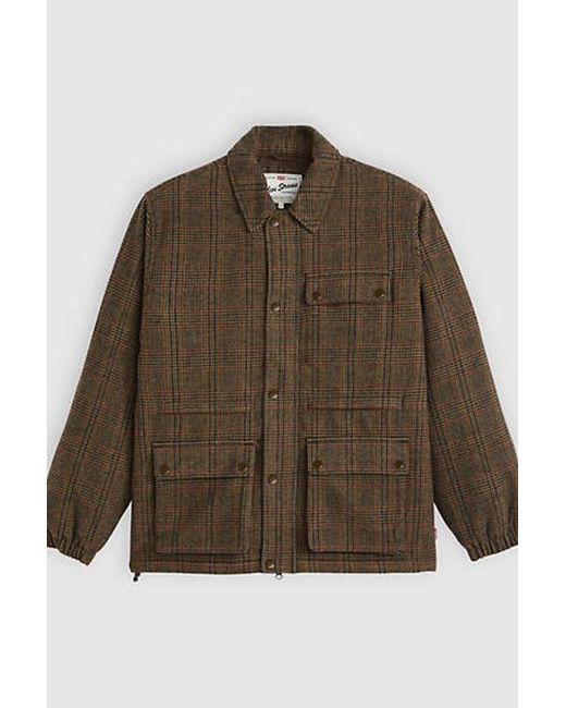 Levi's Brown Wells Utility Insulated Jacket for men