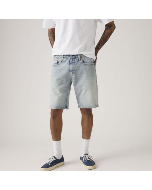 Levi's Blue 405 Standard Shorts for men