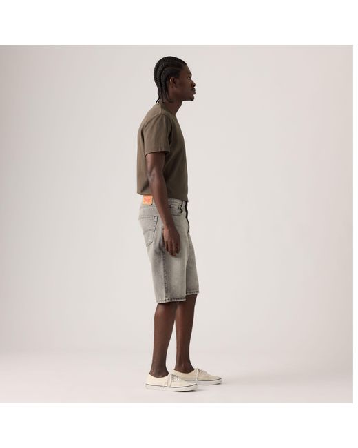 Levi's Blue 469 Loose Shorts for men
