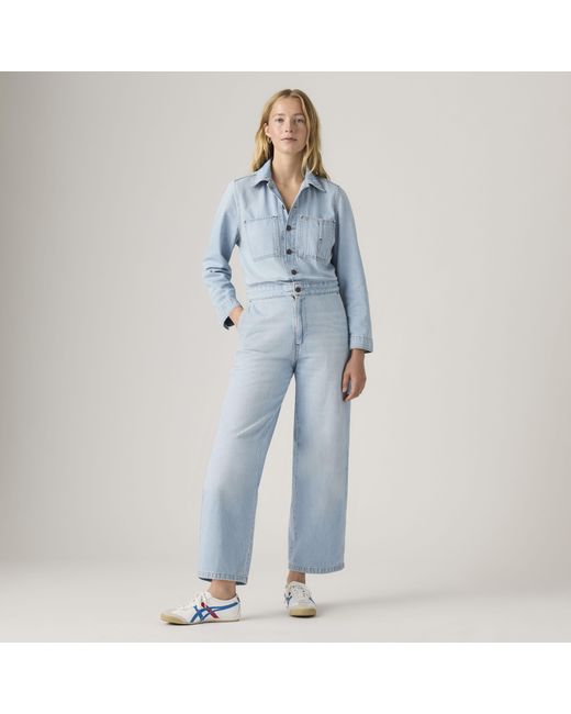 Levi's Iconic Lightweight Jumpsuit in het Blue