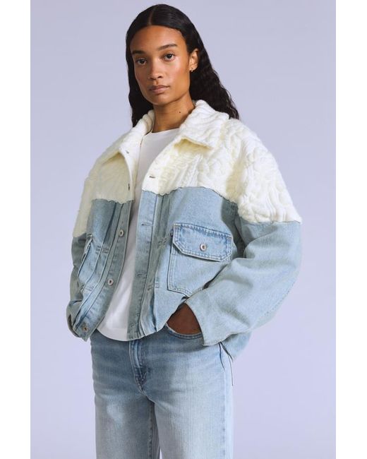 Trucker Jacket Aran Levi's de color Blue