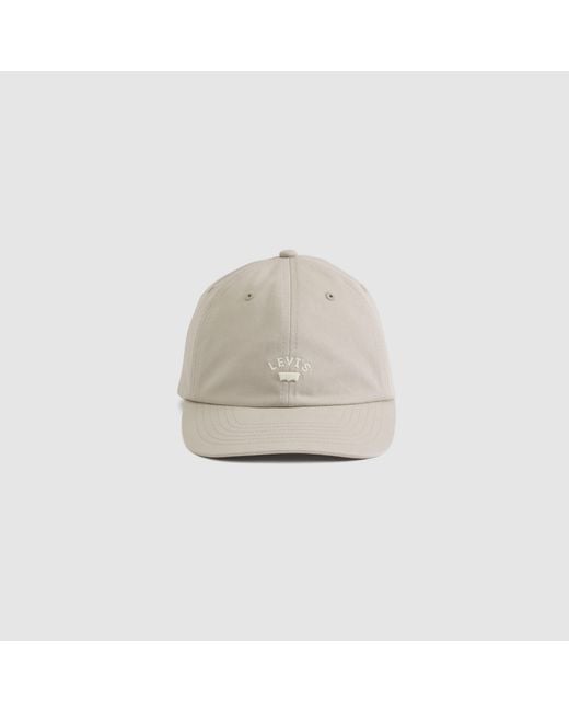 Levi's Gray Lazy Girl Logo Cap