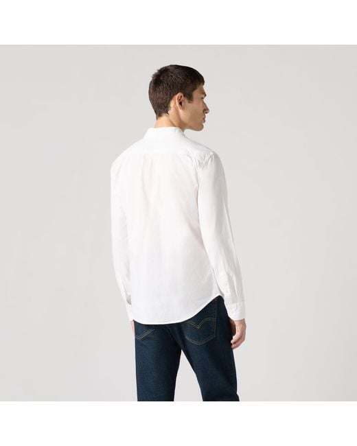 Levi's Housemark Slim Fit Overhemd in het Black voor heren