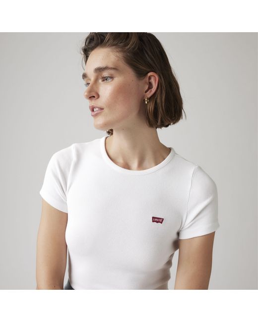 Levi's White Hayes Tee