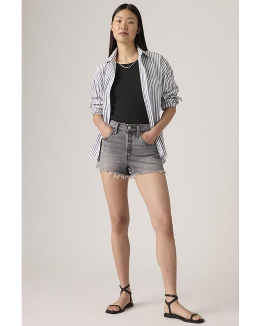 Levi's Black 501 Original Shorts