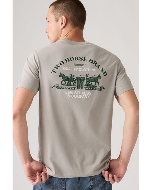 Camiseta Classic Graphic Levi's de hombre de color Gray