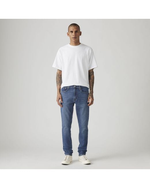 Levi's Blue 512 Slim Taper Jeans for men