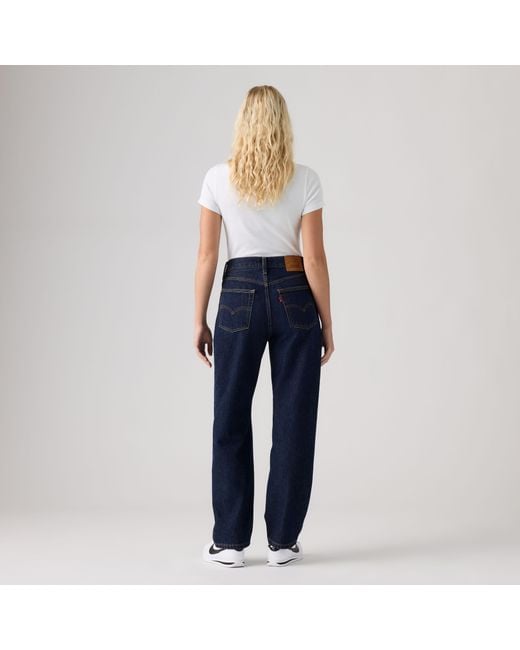 Levi's Easy Dad Jeans in het Blue