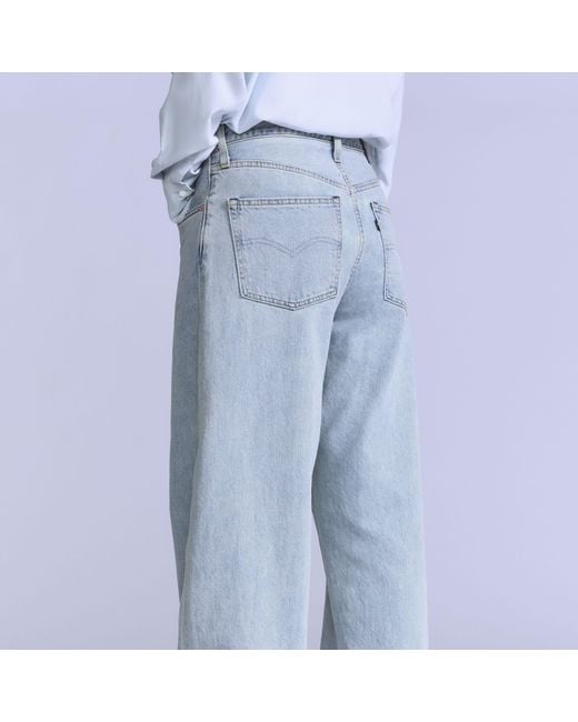 Levi's Blue Drop Barrel Jeans