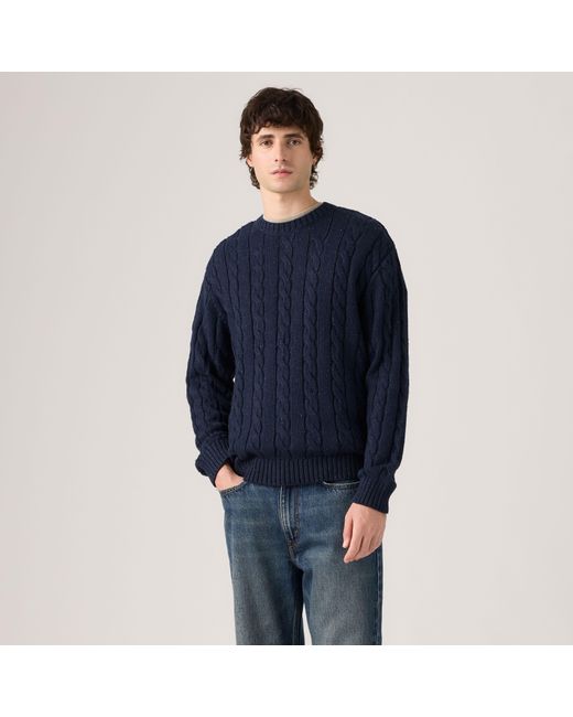 Laurel Crew Sweater Levi's de hombre de color Blue