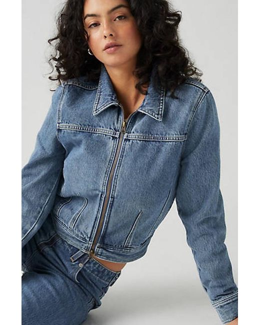 Levi's Xs Dart Trucker Jacket in het Blue