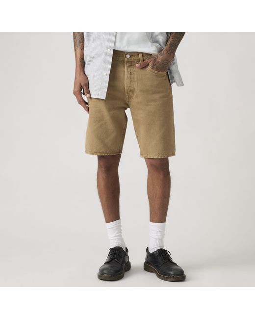 Levi's Gray 501 Original Shorts for men