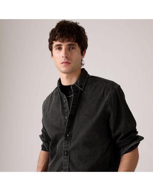 Levi's Authentic Overhemd Met Knopen in het Gray voor heren
