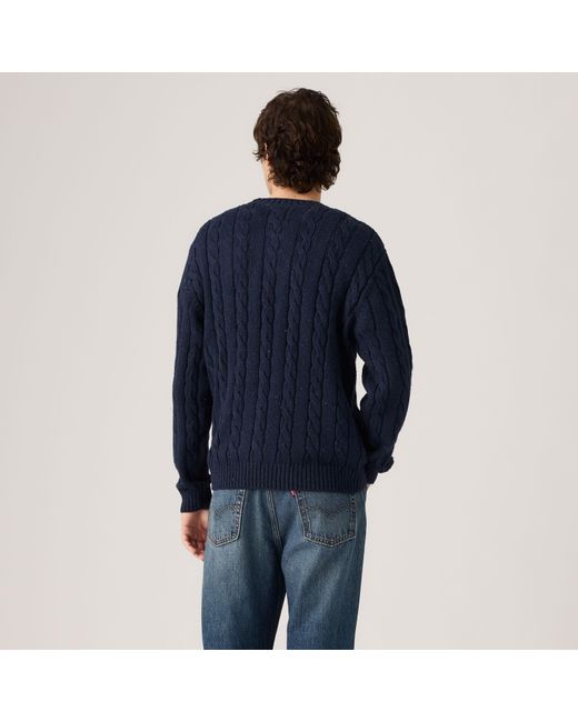 Laurel Crew Sweater Levi's de hombre de color Blue