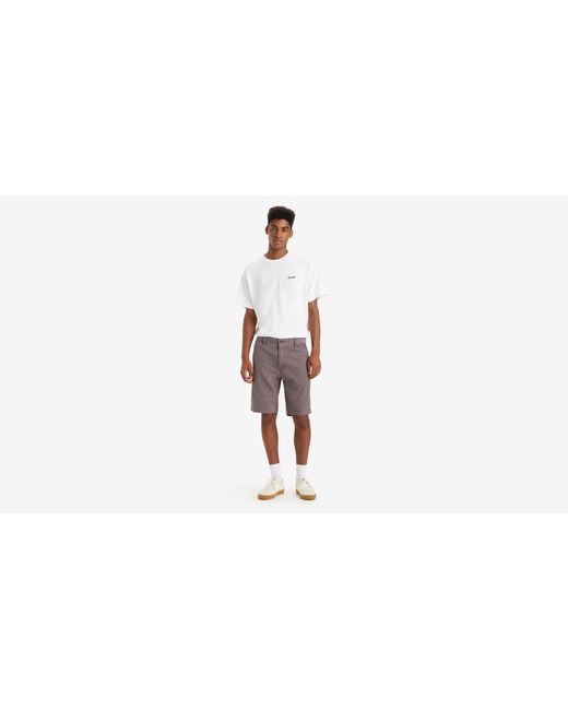 Levi's Black Xx Chino Standard Taper Shorts for men