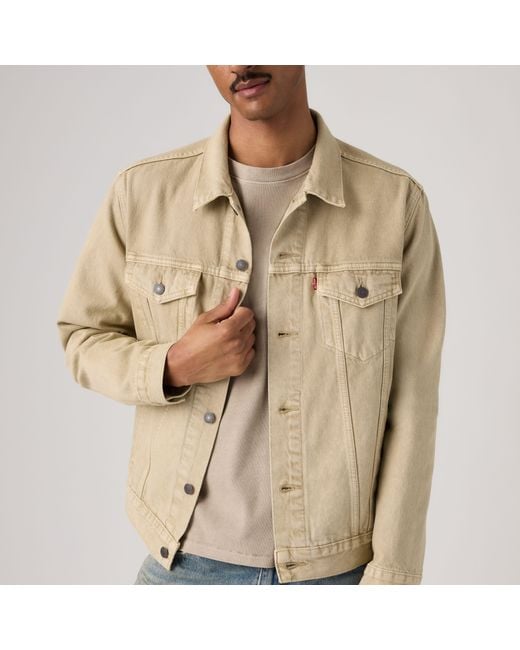Trucker Jacket Levi's de hombre de color Natural