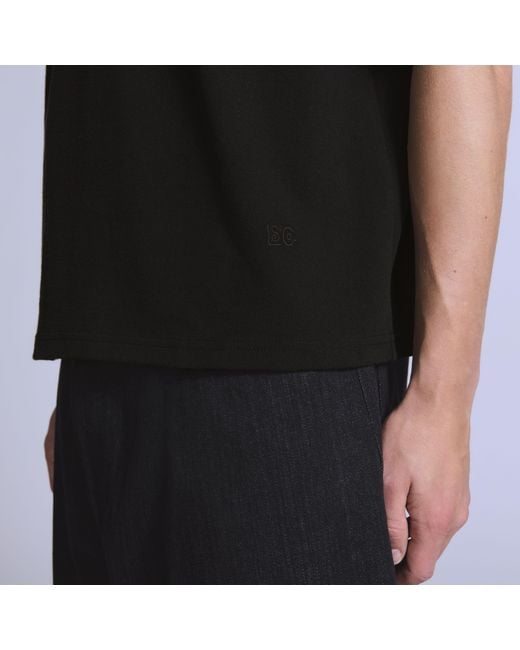 Levi's Cropped Polo in het Black voor heren