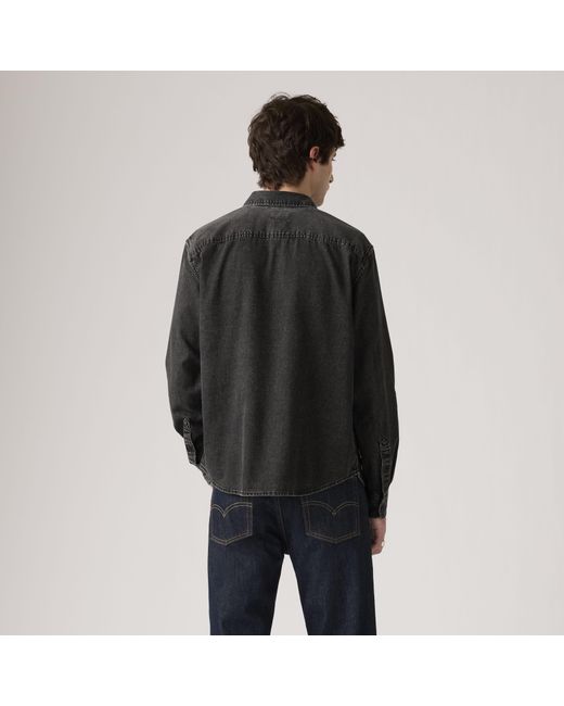 Camisa De Botones Authentic Levi's de hombre de color Gray