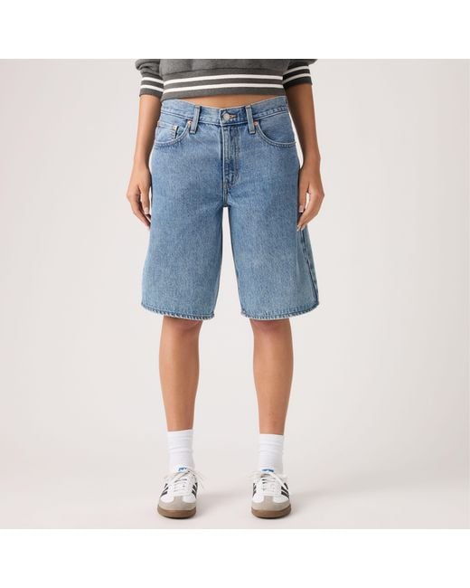 Levi's Blue Middy Jorts