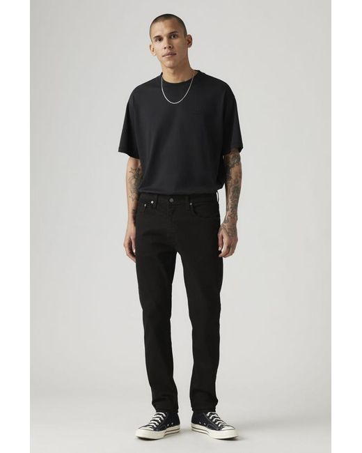 Levi's Black 512 Slim Taper Jeans for men