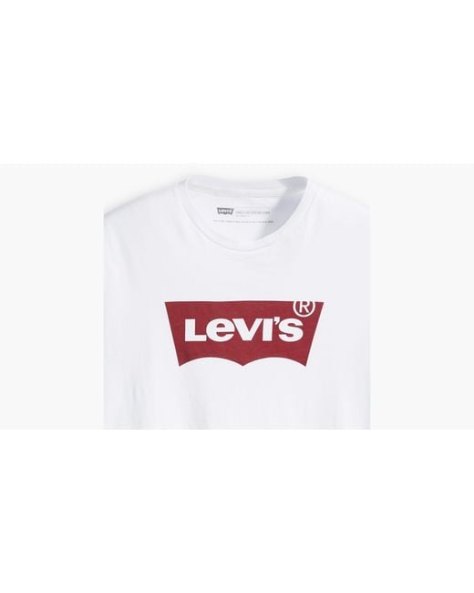 Levi's Graphic T Shirt (Big & Tall) in het Black voor heren