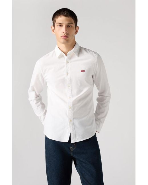 Levi's Battery Housemark Slim Fit Hemd in Black für Herren