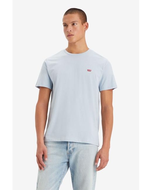 Levi's White Original Housemark Tee for men