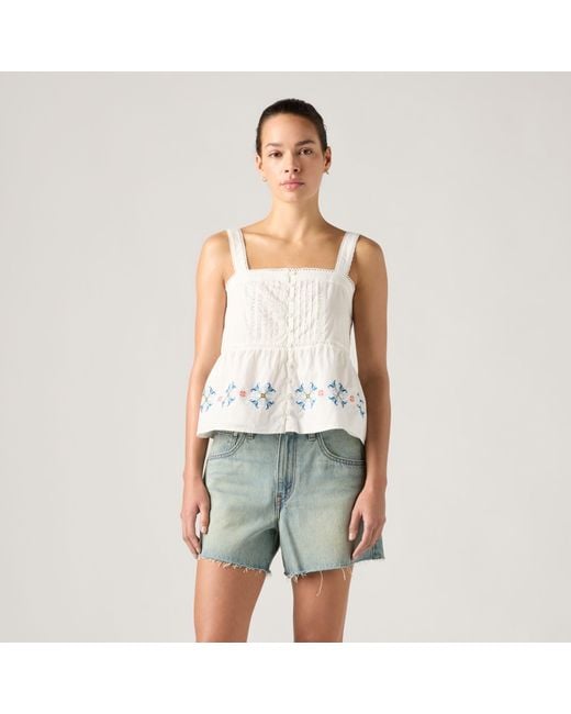 Levi's Mimi Blouse in het White