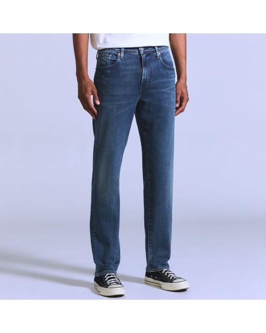 Levi's Blue 502 Taper Jeans for men