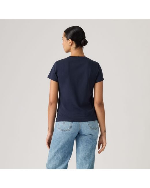 Levi's The Perfect Tee in het Blue