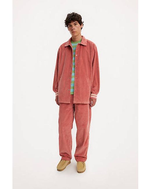 Skateboarding Pantalon Velours Quick Release Levi's pour homme en coloris Red