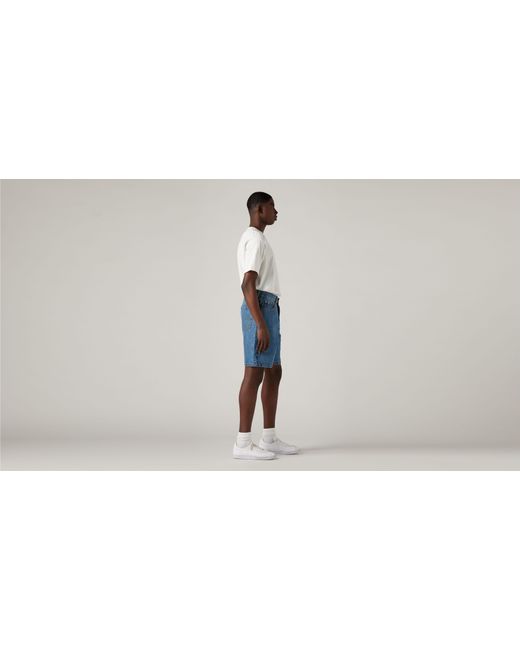 Levi's Blue 469 Loose Shorts for men